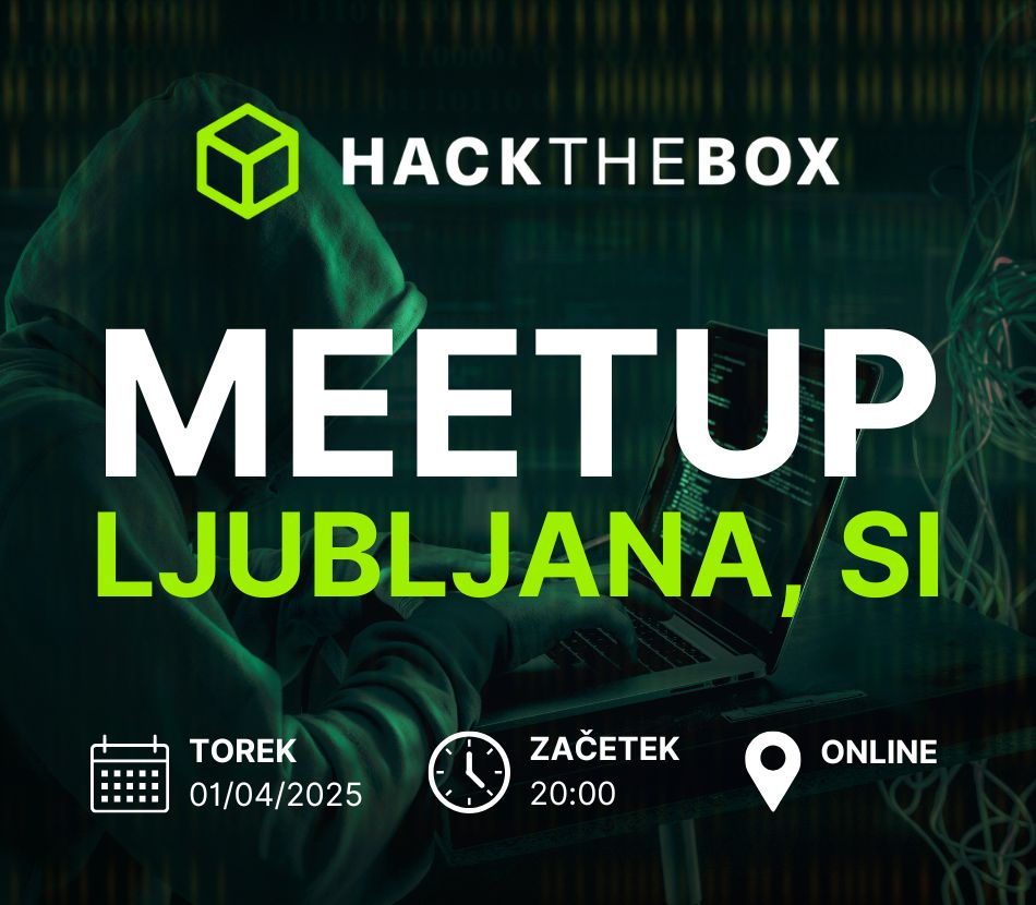 V aprilu organiziramo HTB Ljubljana Meetup!