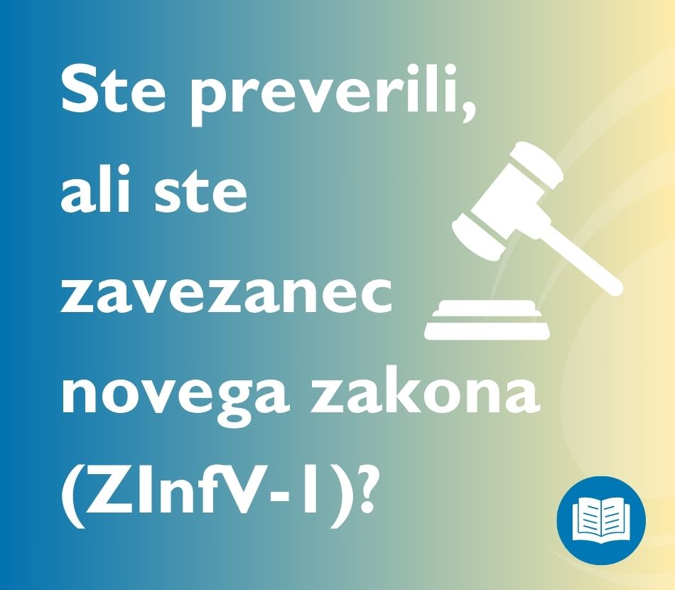 Novi Zakon o informacijski varnosti ZInfV-1